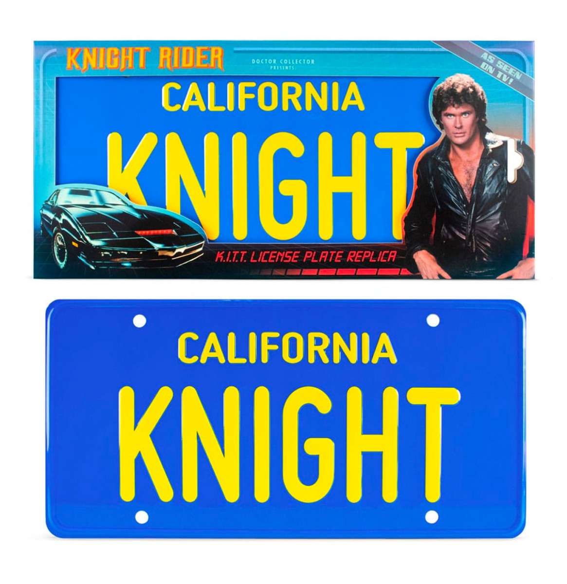 Knight Rider: Kentekenplaat Prop Replica | Fiftiesstore