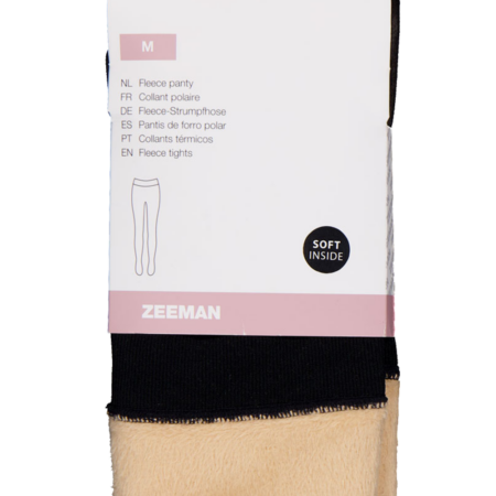 Knitted fleece Thermo Panty - Zwart | Zeeman