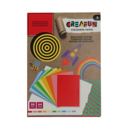 Knutselpapier A4 50 Vellen Creafun |