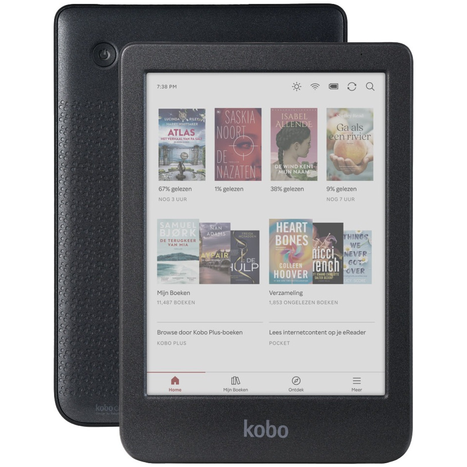 Kobo Clara Colour E-reader Zwart | Kobo