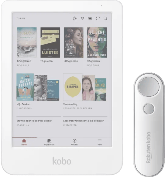 Kobo Clara Colour Wit + Remote