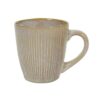 Koffiemok lines ocean beige 340ml | Merkloos