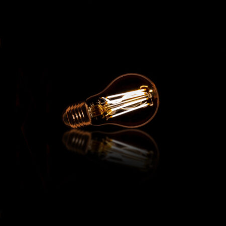 Kooldraadlamp 'Bol' A60 E27 LED 6W goldline
