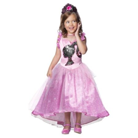 Kostuum Barbie Princess Jurk 3-4 Jaar | Barbie