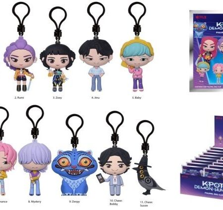 Kpop Demon Hunters 3d Faom Bag Clip |
