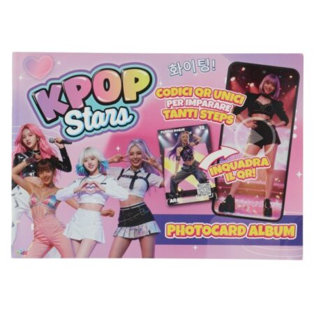 Kpop Stars Photocard Album + Gouden Verzamelkaart |