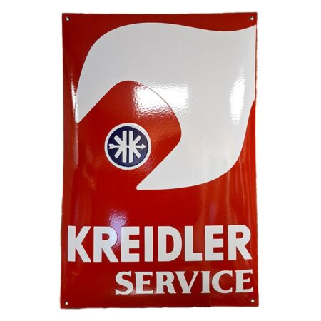Kreidler Service Emaille Bord - 60 x 40cm | Fiftiesstore