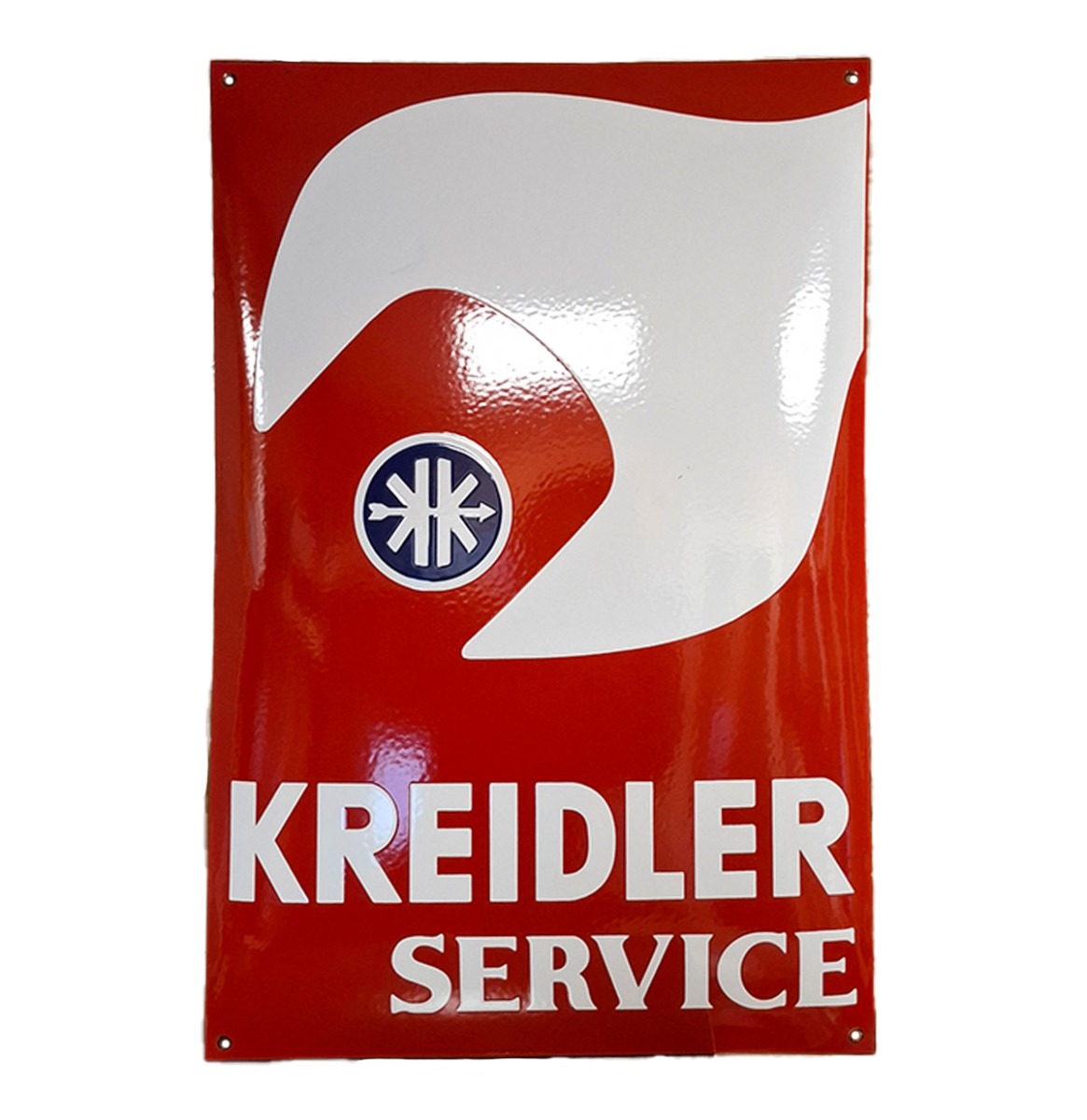 Kreidler Service Emaille Bord - 60 x 40cm | Fiftiesstore