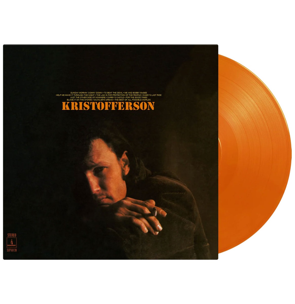Kris Kristofferson - Kristofferson (Oranje Vinyl) (LP) | Music on Vinyl