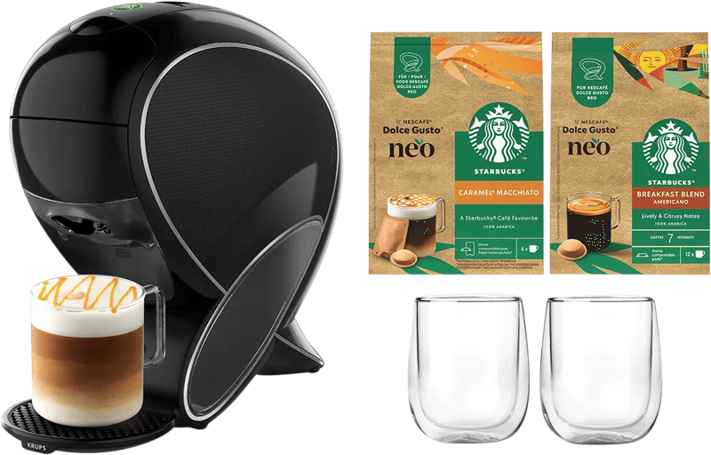 Krups NESCAFÉ Dolce Gusto NEO Latte Starbucks Bundel YY5892FD
