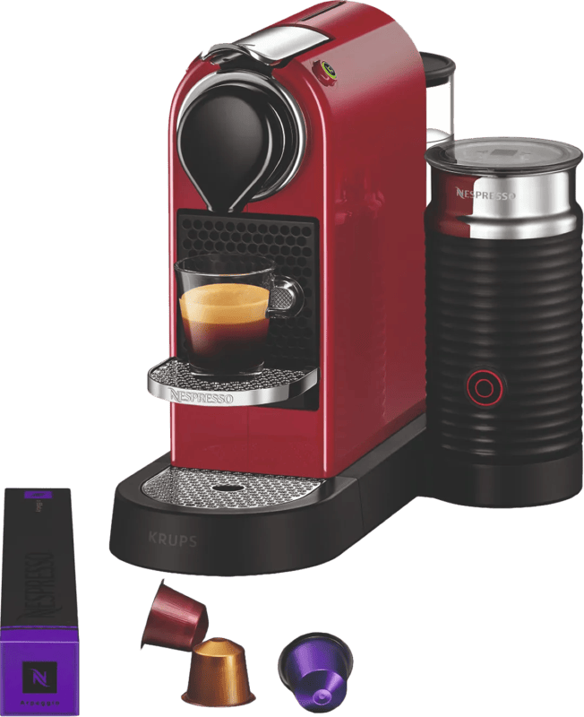 Krups Nespresso Citiz & Milk XN7615 Kersenrood