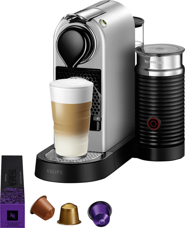 Krups Nespresso Citiz & Milk XN761B Zilver