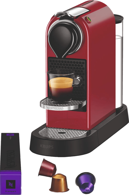 Krups Nespresso Citiz XN7415 Kersenrood