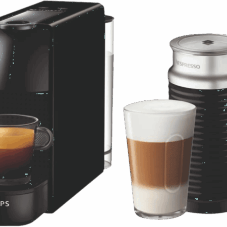 Krups Nespresso Essenza Mini XN1118 Zwart + Melkopschuimer