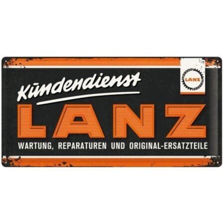 Kundendienst Lanz Metalen Bord 25 x 50 cm | Lanz