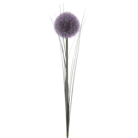 Kunstbloem Allium H66cm Paars | Decoris