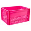 Kunststof Fietskrat Medium 25 liter Roze | Fast Rider