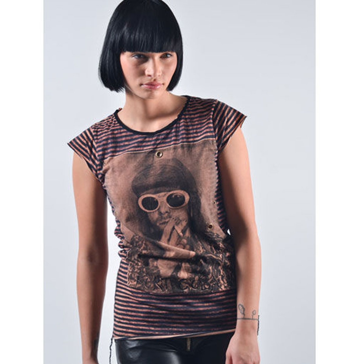 Kurt Cobain Ladies Shirt-M | Fiftiesstore