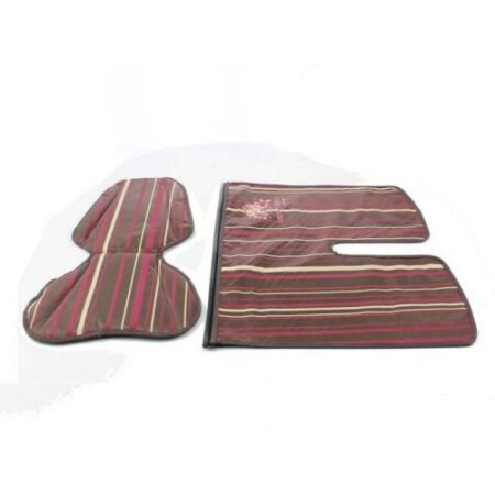 Kussenset Mini + Windschermflap Striped Red | Liberty