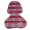Kussentje Mini Pink Plaid | Hooodie