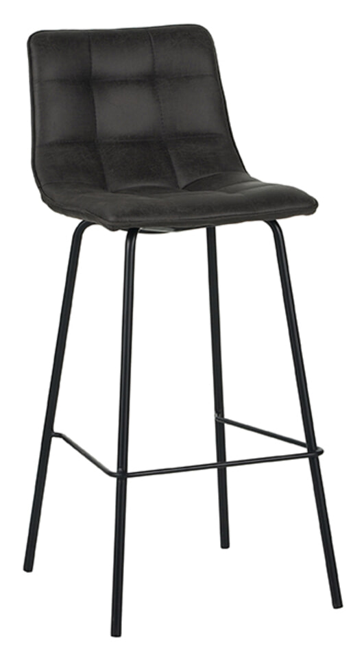 LABEL51 Barkruk 'Bistro' Micro Suede
