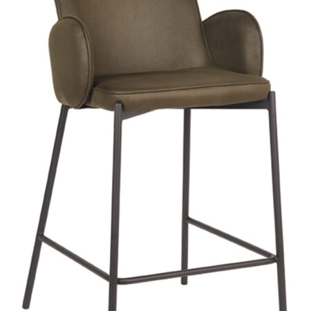 LABEL51 Barkruk 'Jari' Microfiber