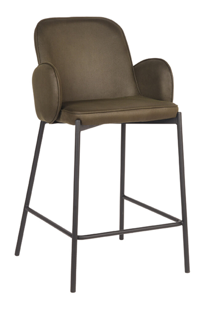 LABEL51 Barkruk 'Jari' Microfiber