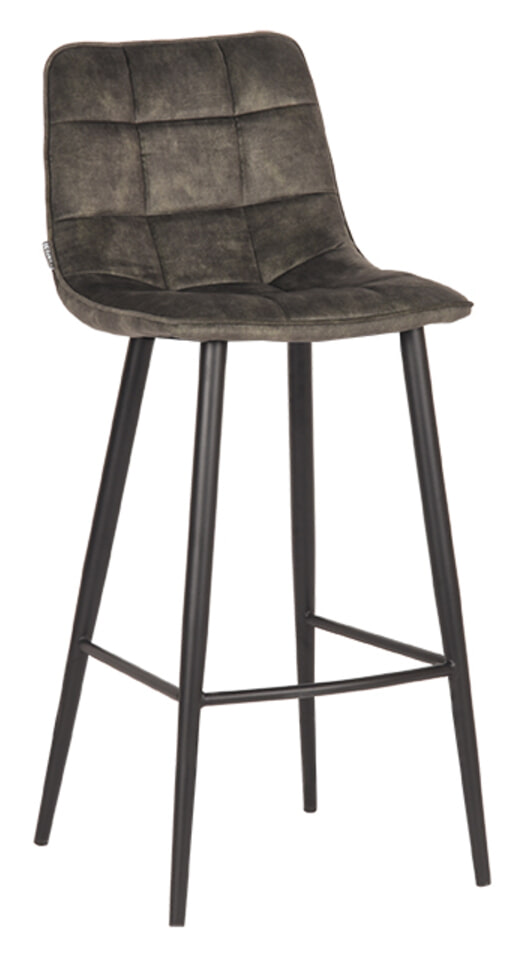 LABEL51 Barkruk 'Jelt' Velvet