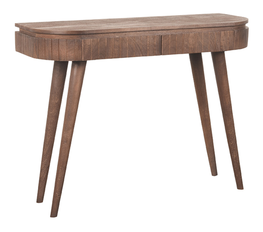 LABEL51 Bureau/Sidetable 'Nils' Espresso Mangohout