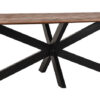 LABEL51 Deens Ovale Eettafel 'Zane' Espresso Mangohout