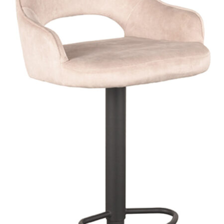 LABEL51 Draaibare Barkruk 'Fer' Velvet
