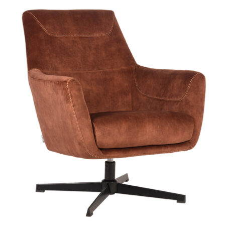 LABEL51 Draaibare Fauteuil 'Toby' Velvet