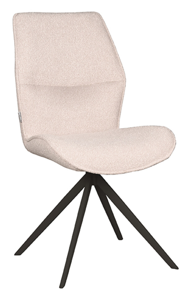 LABEL51 Eetkamerstoel 'Comfy' Bouclé