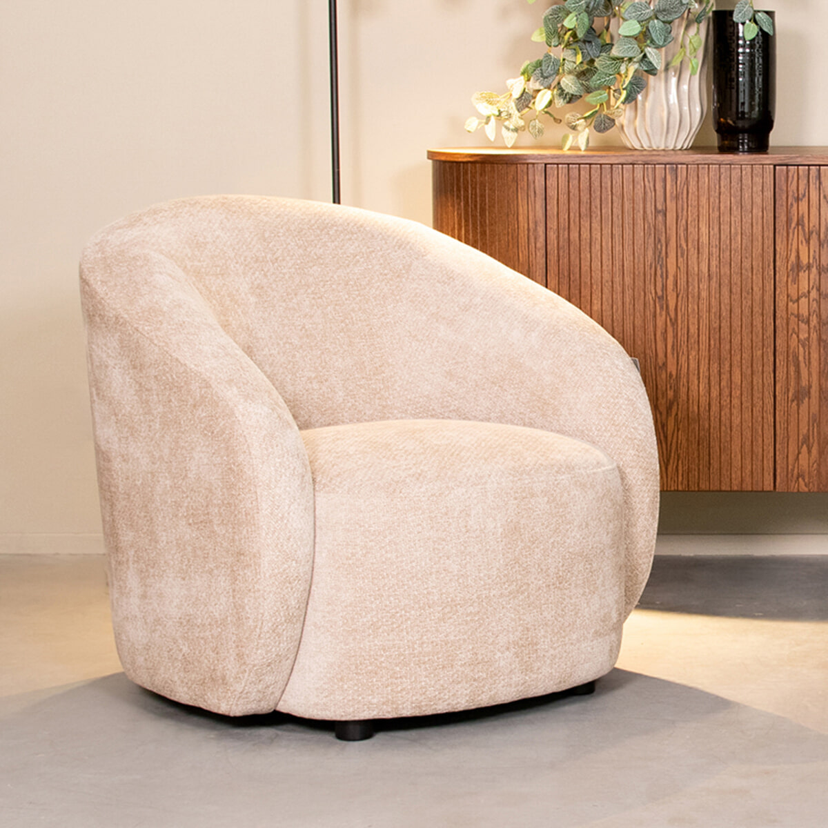 LABEL51 Fauteuil 'Alby' Elite stof