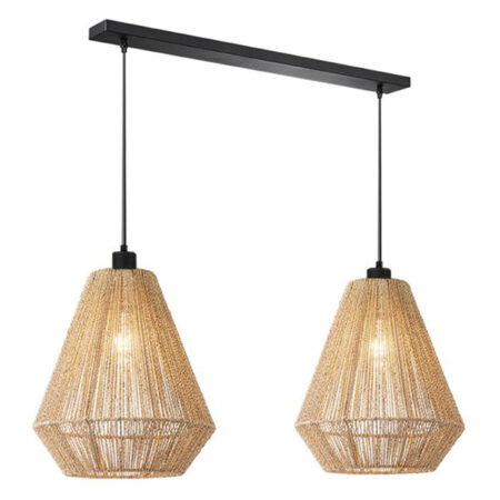 LABEL51 Hanglamp 'Ibiza Diamond' Jute