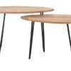 LABEL51 Organische Salontafel 'Frisk' Set van 2 stuks