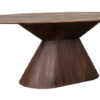 LABEL51 Ovale Eettafel 'Jagger' Espresso Mangohout