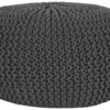 LABEL51 Poef 'Knitted'