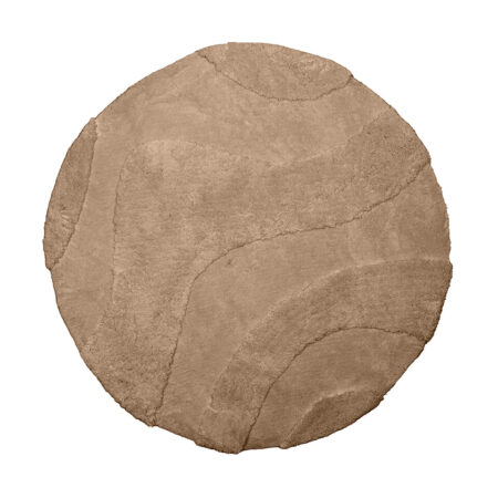 LABEL51 Rond Vloerkleed Rima Ø200cm - Beige | LABEL51