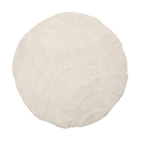 LABEL51 Rond Vloerkleed Rima Ø200cm - Ivoor | LABEL51