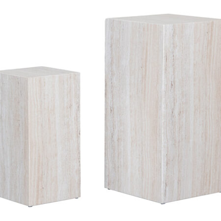 LABEL51 Zuil Pedestal Travertin