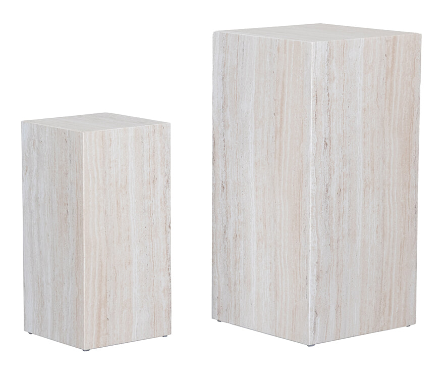 LABEL51 Zuil Pedestal Travertin