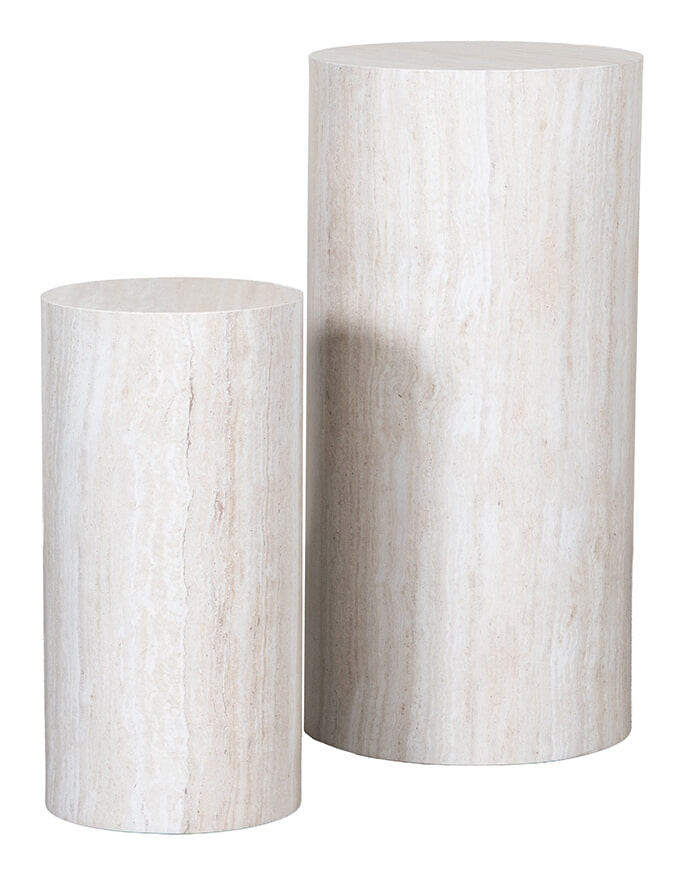 LABEL51 Zuil Socle Travertin