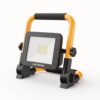 LED Bouwlamp op accu - Oplaadbaar - 6500K - 10W - 1400lm - Kantelbaar - Brandtijd: 4-6 uur aaneengesloten - 25.000 branduren - IP54 - 2 jaar garantie | HOFTRONIC