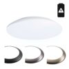LED Bulkhead - Diameter 30cm - 18 Watt 2100 lumen - 6500K daglicht wit - IP65 waterdicht - Vandalismeproof - Met noodaccu - Voor binnen en buiten - Wit | HOFTRONIC