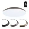 LED Bulkhead - Diameter 30cm - 18W 2100lm - 6500K daglicht wit - IP65 waterdicht - Vandalismeproof - Met noodaccu - Voor binnen en buiten - RVS | HOFTRONIC