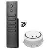 LED Dimmer set - Draadloos - Incl. 5-kanaals zwarte afstandsbediening - Smart memory - Maximaal 100 Watt | HOFTRONIC