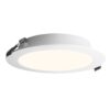 LED Downlight ECO - inbouwspot - mini LED paneel - 18 Watt 1820 lumen - Rond - 2700K warm wit - diameter 220mm - plat 27mm | HOFTRONIC