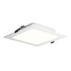 LED Downlight ECO - inbouwspot vierkant - mini LED paneel - 9 Watt 820 lumen - 4000K neutraal wit - 145x145mm - plat 25mm | HOFTRONIC
