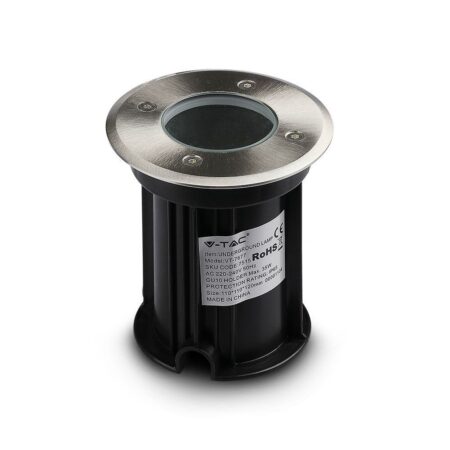 LED Grondspot buiten - Dimbaar - GU10 fitting - Tuinspot - Oprit - RVS - IP65 waterdicht | V-TAC